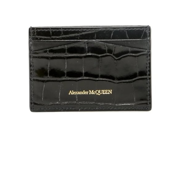 ALEXANDER MCQUEEN Skull Card Holder - Picture 2 of 2